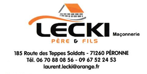 Lecky Maçonnerie père & fils
A Péronne